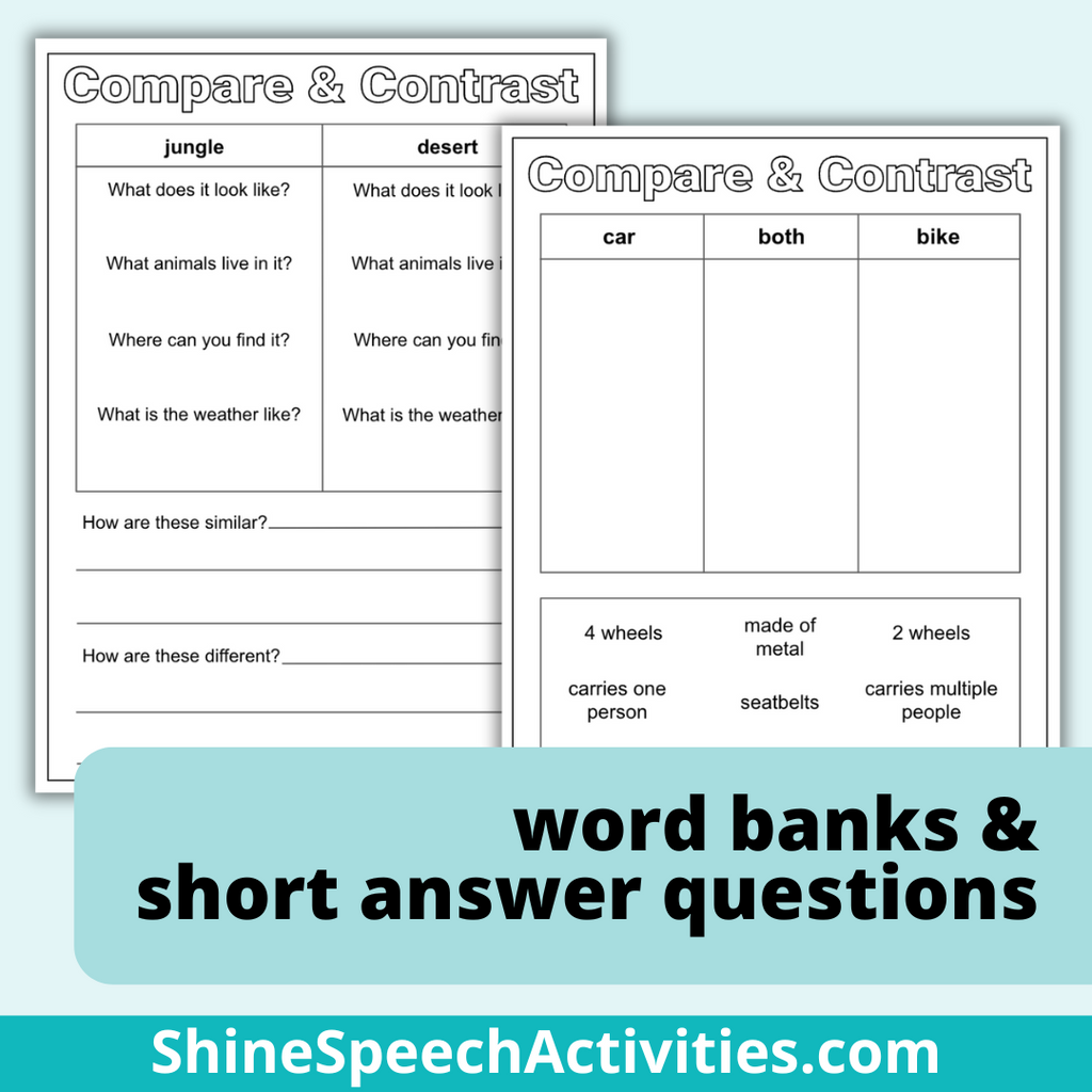 Compare and Contrast