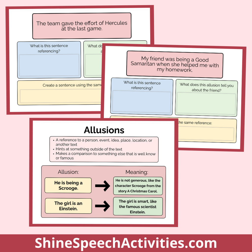 BUNDLE Figurative Language