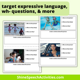 Expanding Language with Wh Questions and Real Pictures