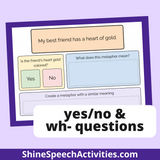 Metaphors & Figurative Language