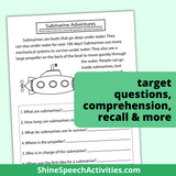 Wh- Questions with Parent Guide