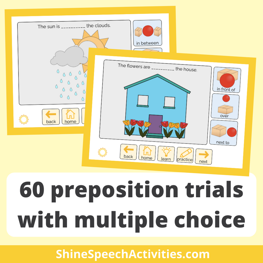 Prepositions & Spatial Concepts
