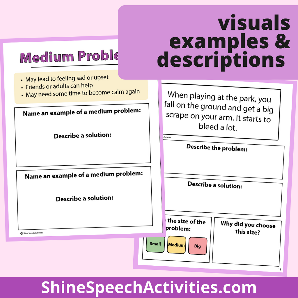 Problems & Solutions with Problem Size