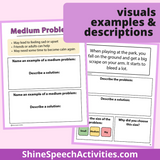 Problems & Solutions with Problem Size
