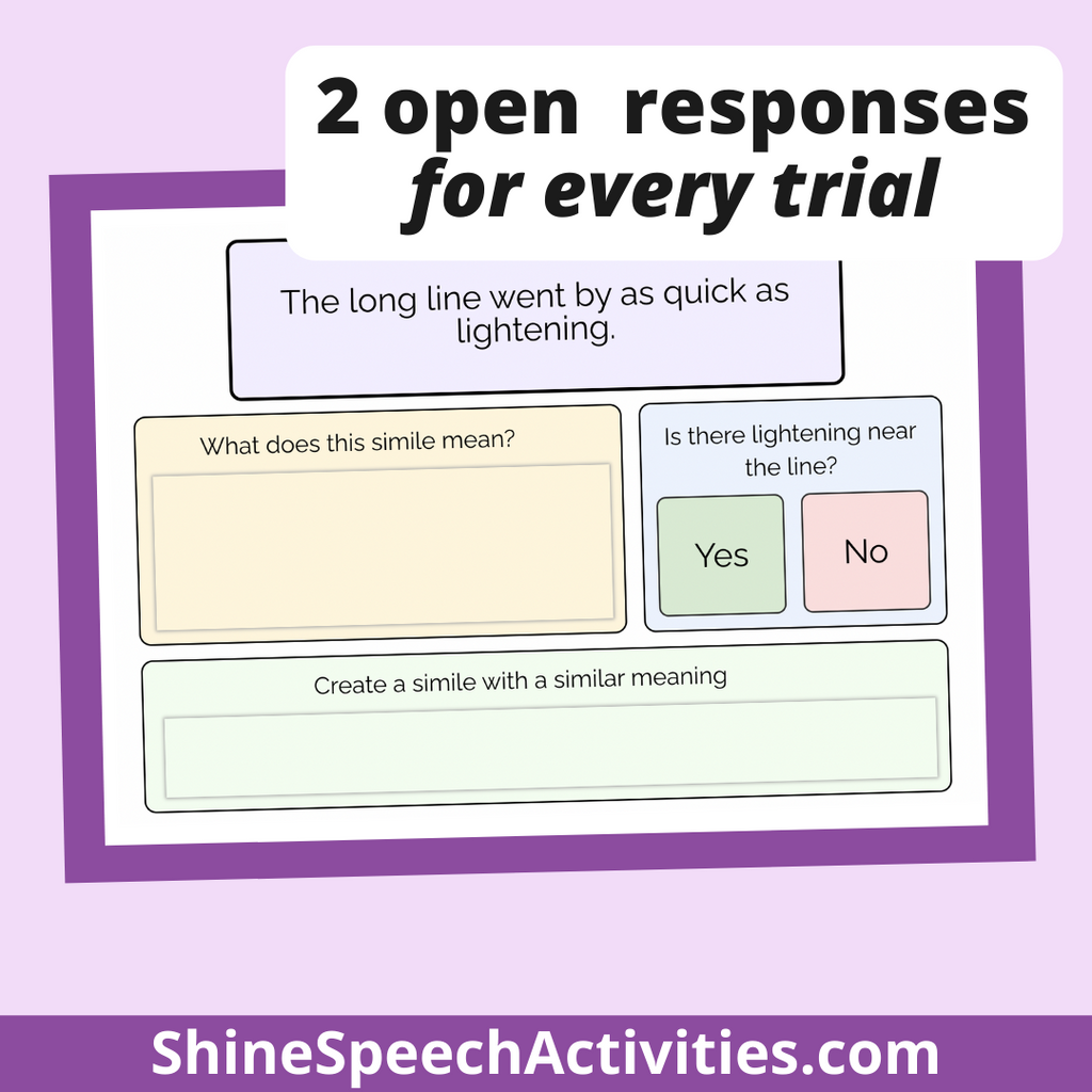 Similes & Figurative Language