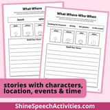 Story Builders & Create A Story