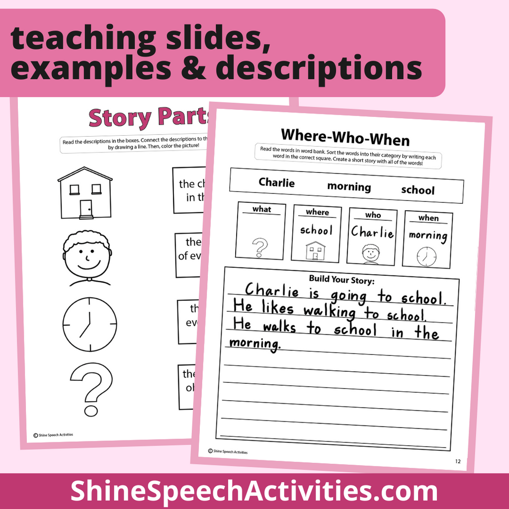 Story Builders & Create A Story