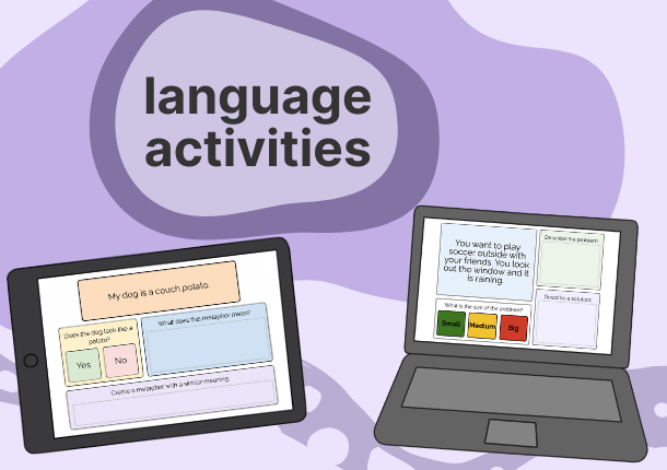 speech activities for nonverbal students