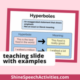 Hyperboles & Figurative Language