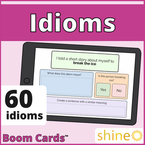 Idioms & Figurative Language