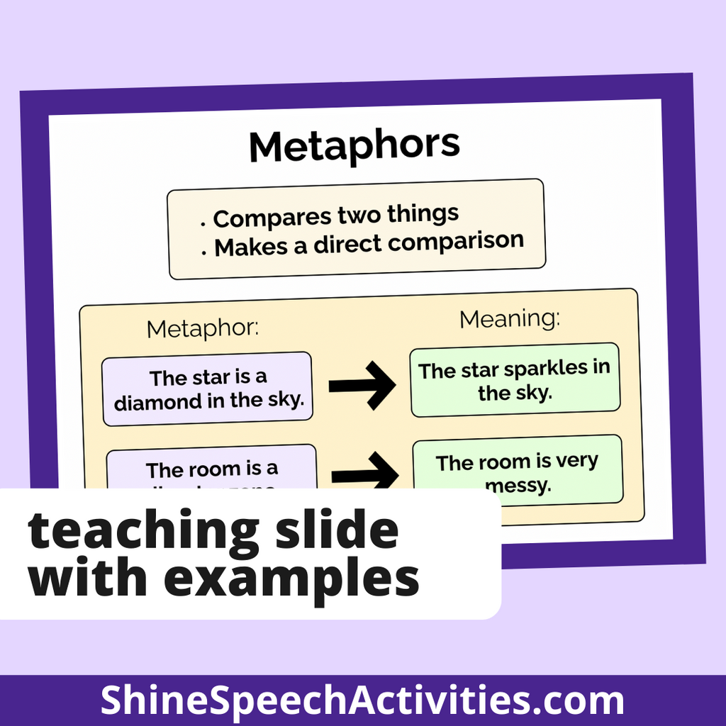 Metaphors & Figurative Language
