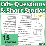 Wh- Questions & Short Stories