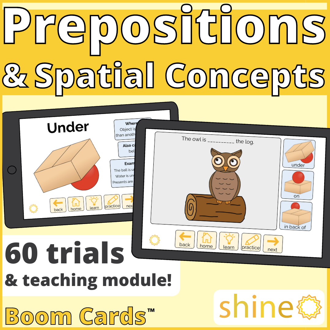 Prepositions & Spatial Concepts